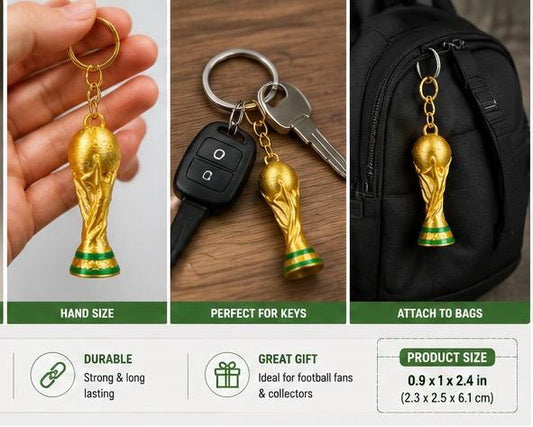 Soccer Keychain