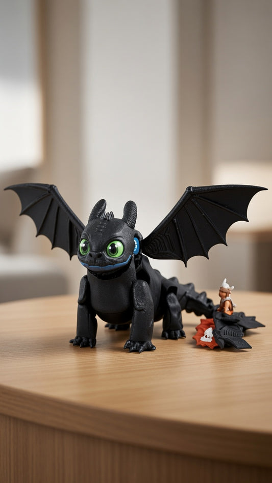 Night Dragon Articulated Toy