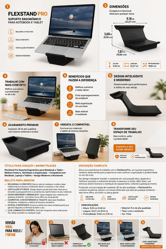 FlexStand Pro - Laptop & MacBook Stand