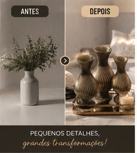 Aura Spiral Vase Set - 3 Piece Collection