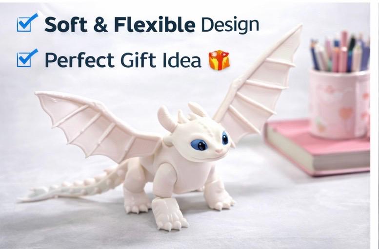 Night Dragon Articulated Toy