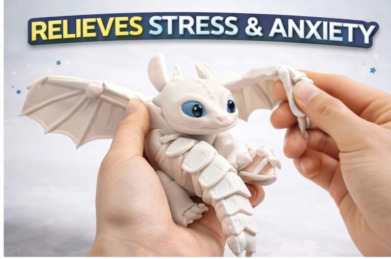 Night Dragon Articulated Toy