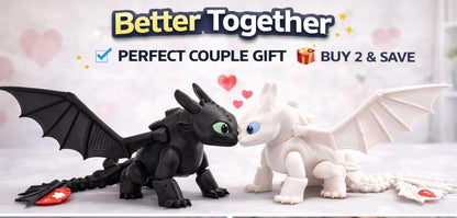 Night Dragon Articulated Toy