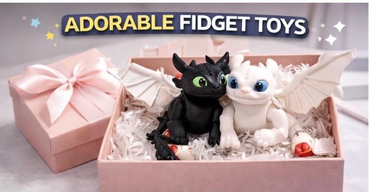Night Dragon Articulated Toy