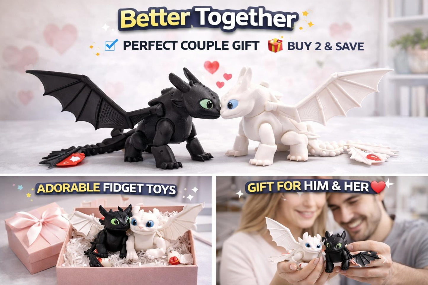 Night Dragon Articulated Toy