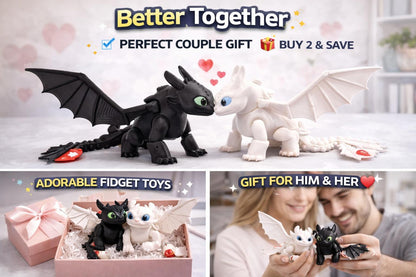 Night Dragon Articulated Toy