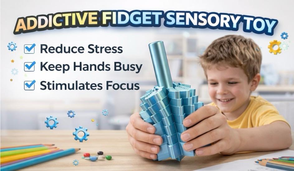 Anti-Stress Kit (Star Fidget + Sensory Egg)