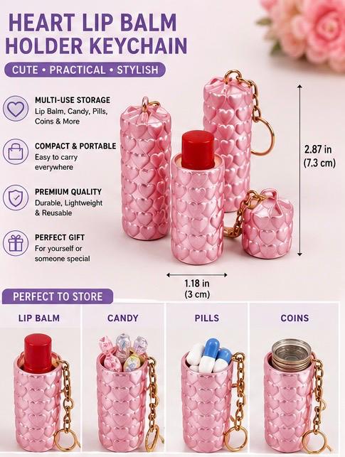 Heart Keychain Organizer