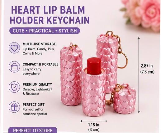 Heart Keychain Organizer