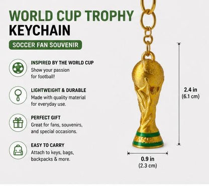 Soccer Keychain