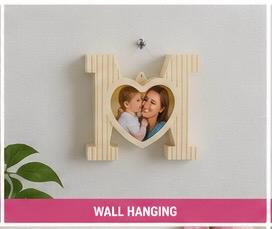 Decorative Letter M Photo Frame