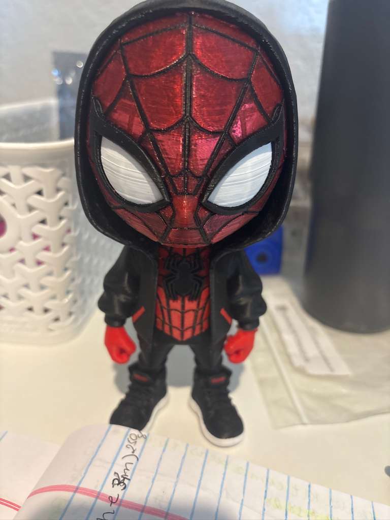 Spider Hero Inspired Figure